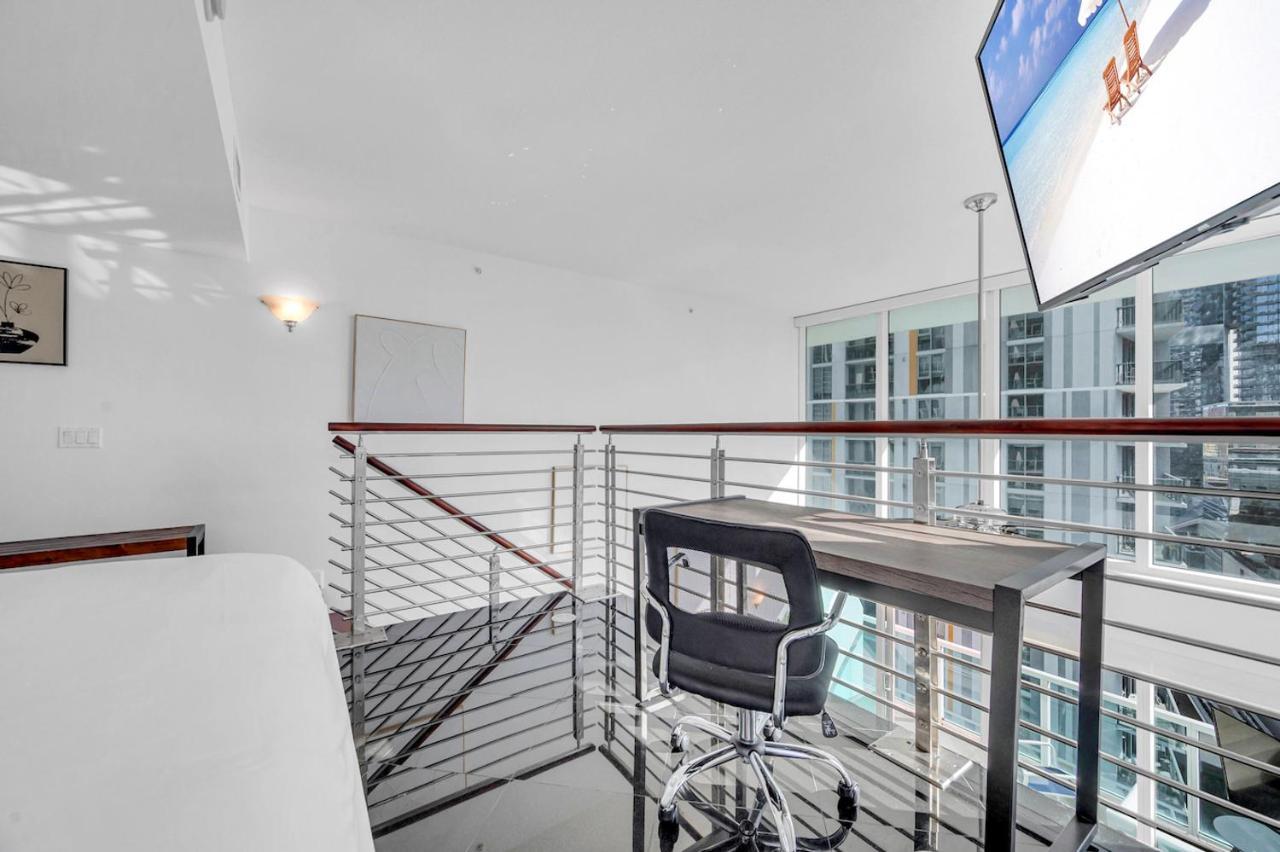 Iconic 2 Bedroom Loft Brickell-Stunning Views Miami Exteriör bild