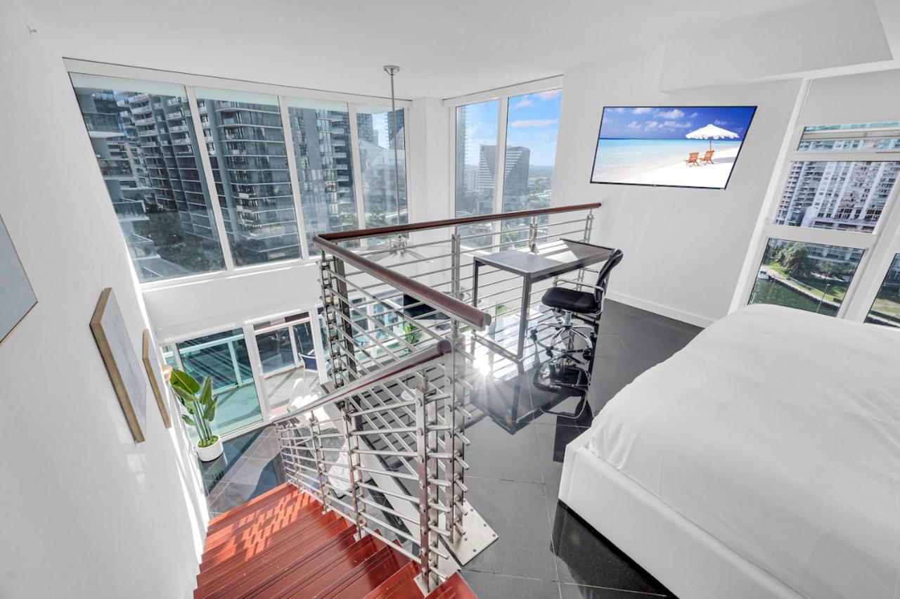 Iconic 2 Bedroom Loft Brickell-Stunning Views Miami Exteriör bild