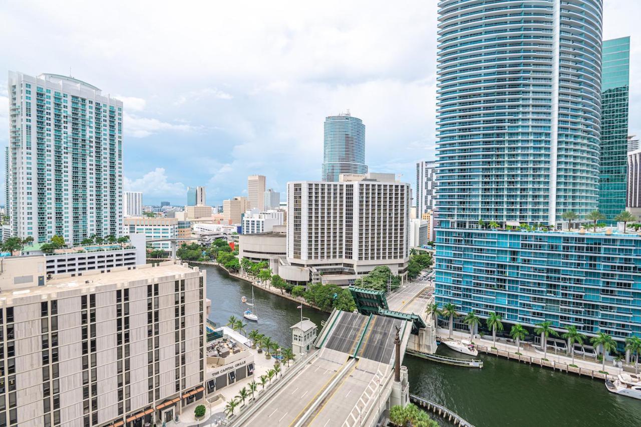 Iconic 2 Bedroom Loft Brickell-Stunning Views Miami Exteriör bild